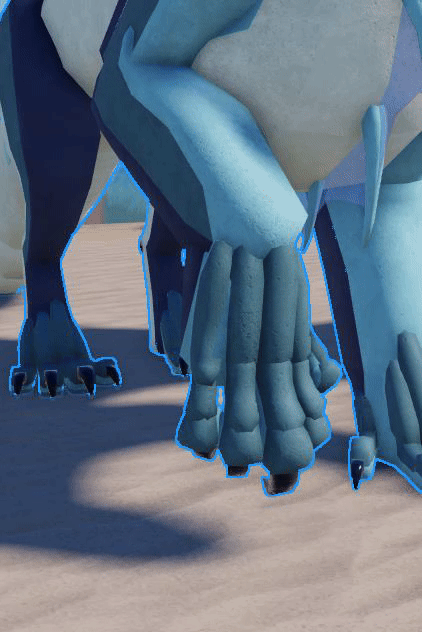 Sand/Sea Hurt leg - 4/10